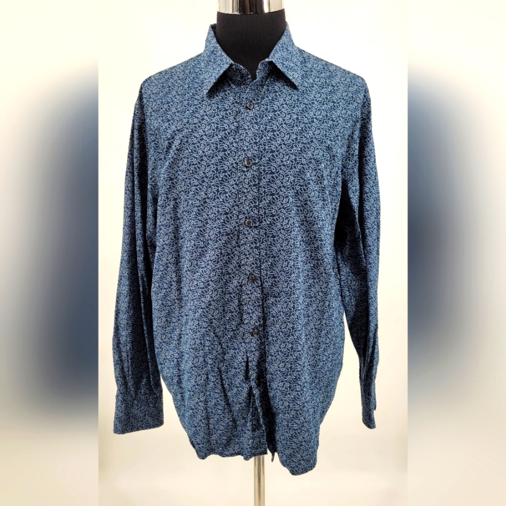 Express Design Studio Men's Long Sleeve Button Down Size XL